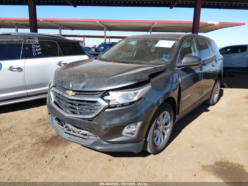 Vin: 2gnaxjev5j6301633, lot: 46948302, chevrolet equinox lt 20182