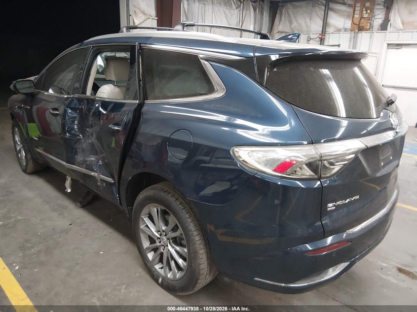 Vin: 5gaevckw9pj212704, lot: 46948314, buick enclave avenir awd 20233