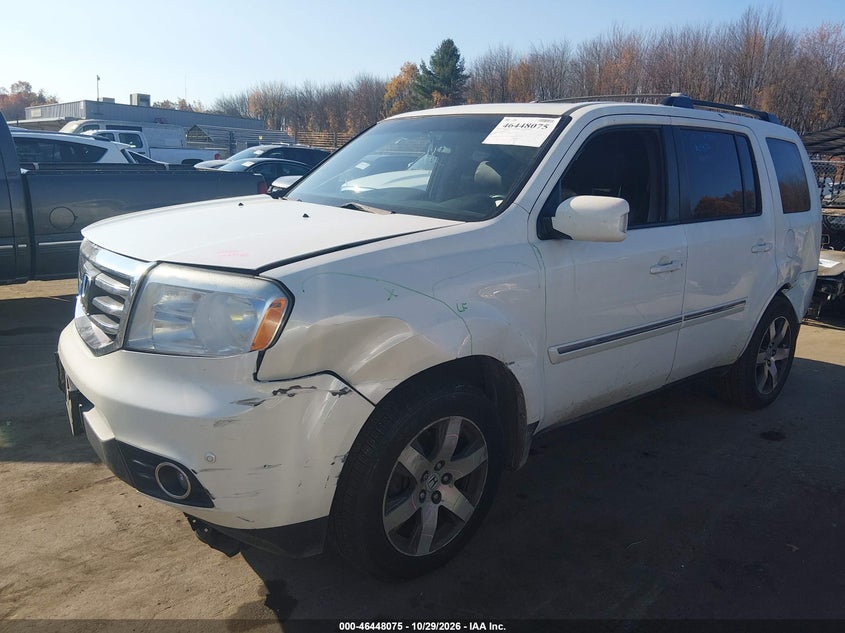 Vin: 5fnyf4h99db003109, lot: 46948450, honda pilot touring 20132