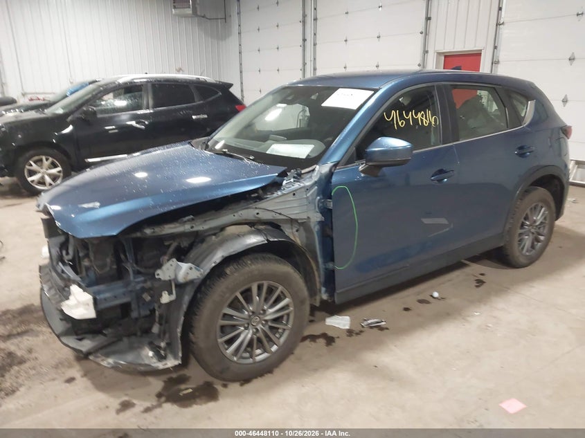 Vin: jm3kfbbl0h0156150, lot: 46948486, mazda cx-5 sport 20172