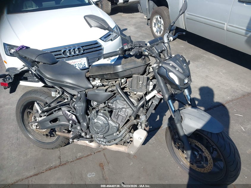 2022 Yamaha Mt07 C VIN: JYARM32Y5NA000802 Lot: 46448136