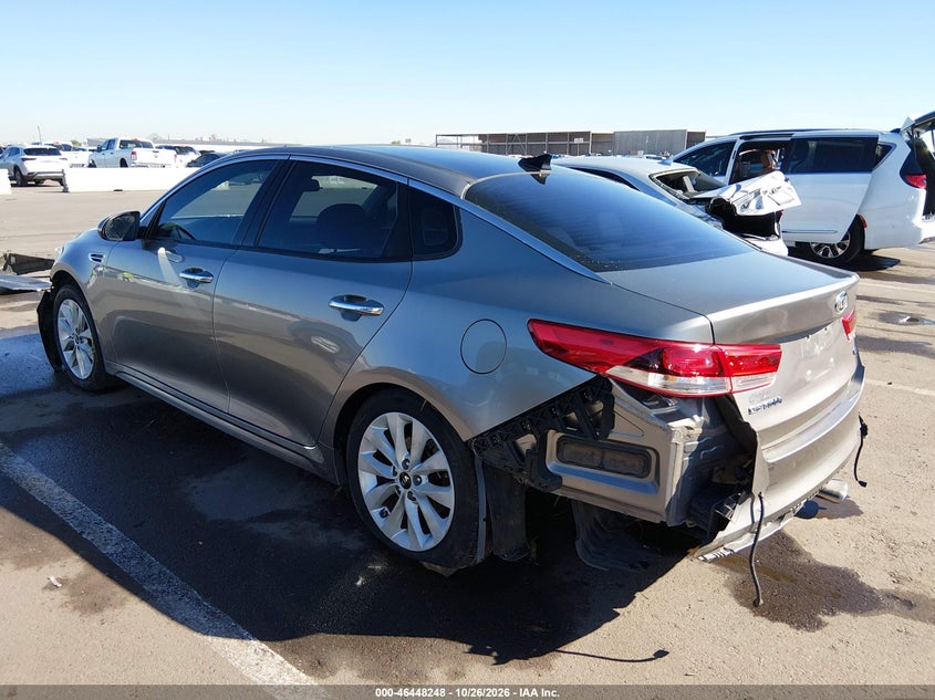 Vin: 5xxgu4l39gg047665, lot: 46948624, kia optima ex 20163