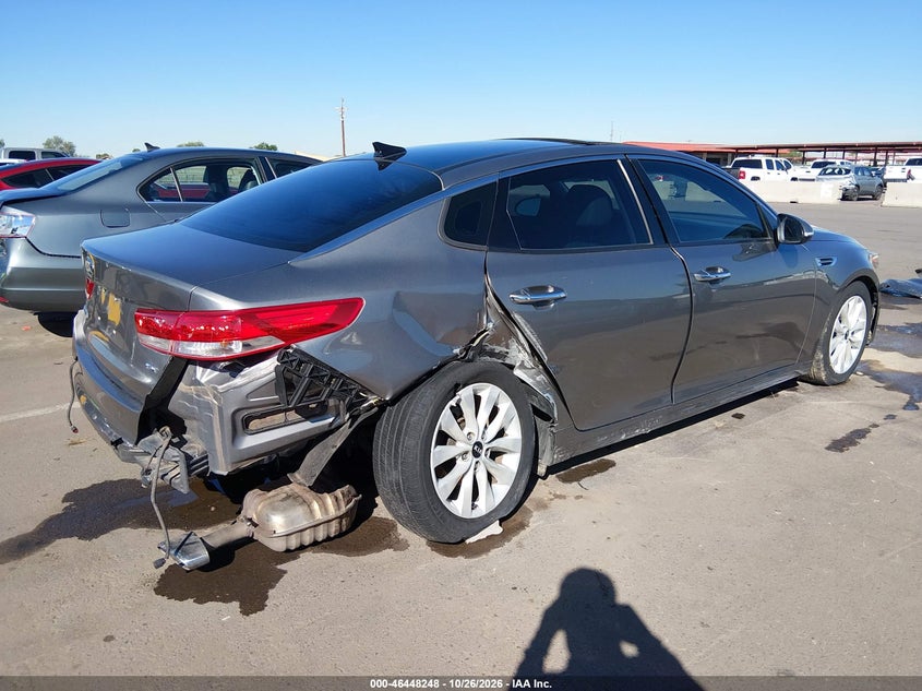 Vin: 5xxgu4l39gg047665, lot: 46948624, kia optima ex 20164