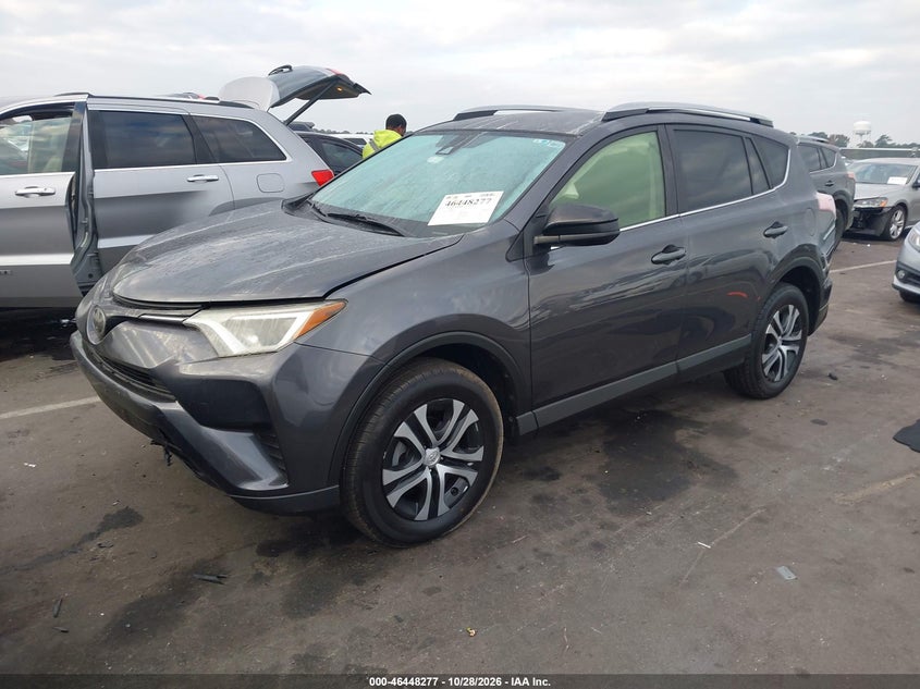 Vin: jtmzfrev7jj733351, lot: 46948652, toyota rav4 le 20182