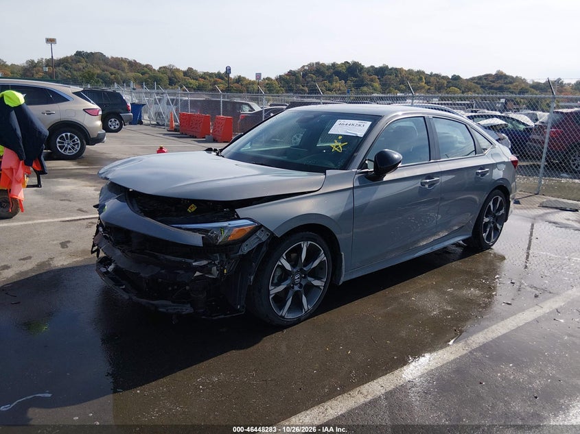 Vin: 2hgfe4f80sh322539, lot: 46948659, honda civic hybrid sport/sport touring 2025 img_1