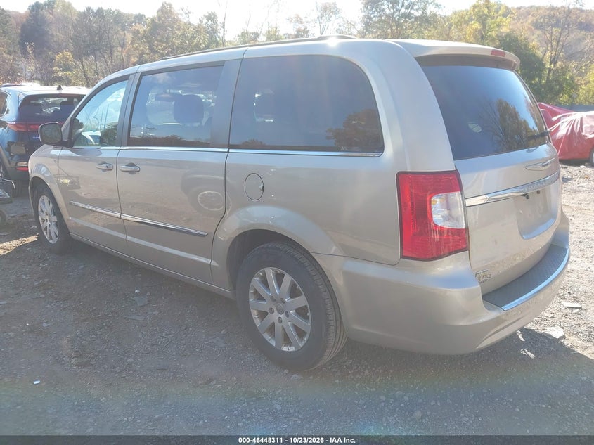 Vin: 2c4rc1bg5gr229000, lot: 46948687, chrysler town & country touring 20163