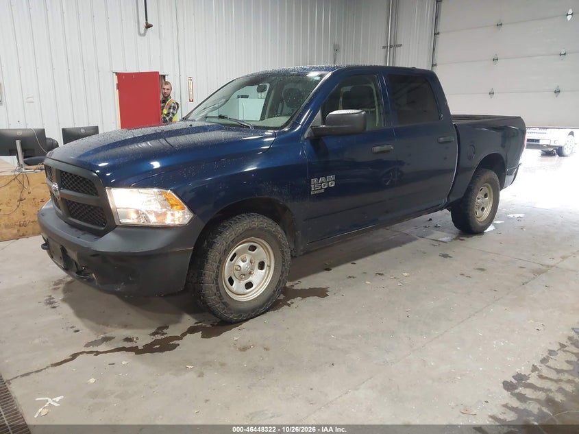 Vin: 1c6rr7kg5ks662008, lot: 46948698, ram 1500 classic tradesman  4x4 5'7 box 20192