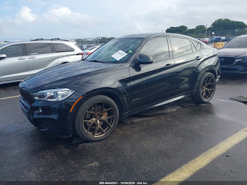 Vin: 5uxku6c55j0w38977, lot: 46948757, bmw x6 xdrive50i 20182
