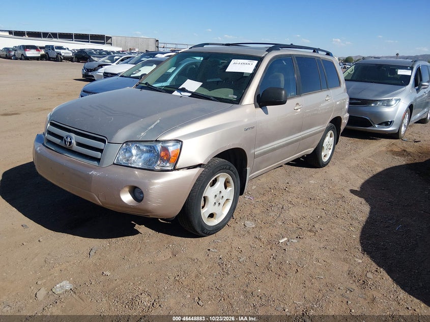 2004 Toyota Highlander Limited V6, Звичайний знос, IAAI, VIN JTEEP21A940020205 — фото 2