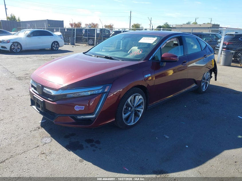 Vin: jhmzc5f31jc023475, lot: 46949267, honda clarity plug-in hybrid touring 20182
