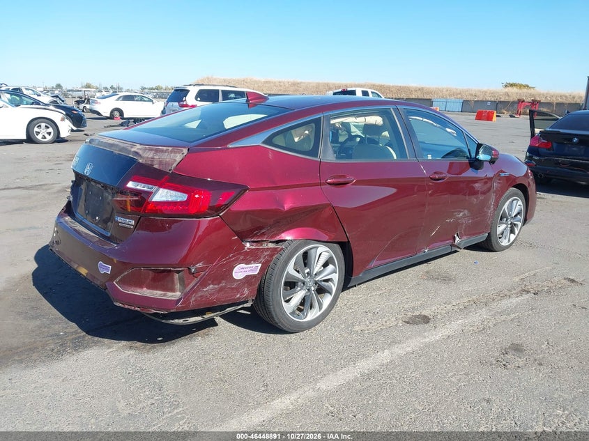Vin: jhmzc5f31jc023475, lot: 46949267, honda clarity plug-in hybrid touring 20184