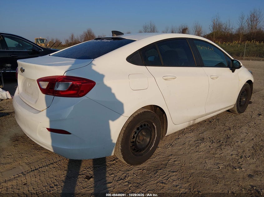 Vin: 1g1ba5sm1g7280248, lot: 46949667, chevrolet cruze l manual 20164