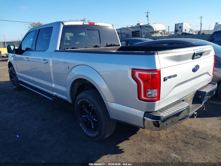 Vin: 1ftew1cf8gkd39677, lot: 46949697, ford f-150 xlt 20163