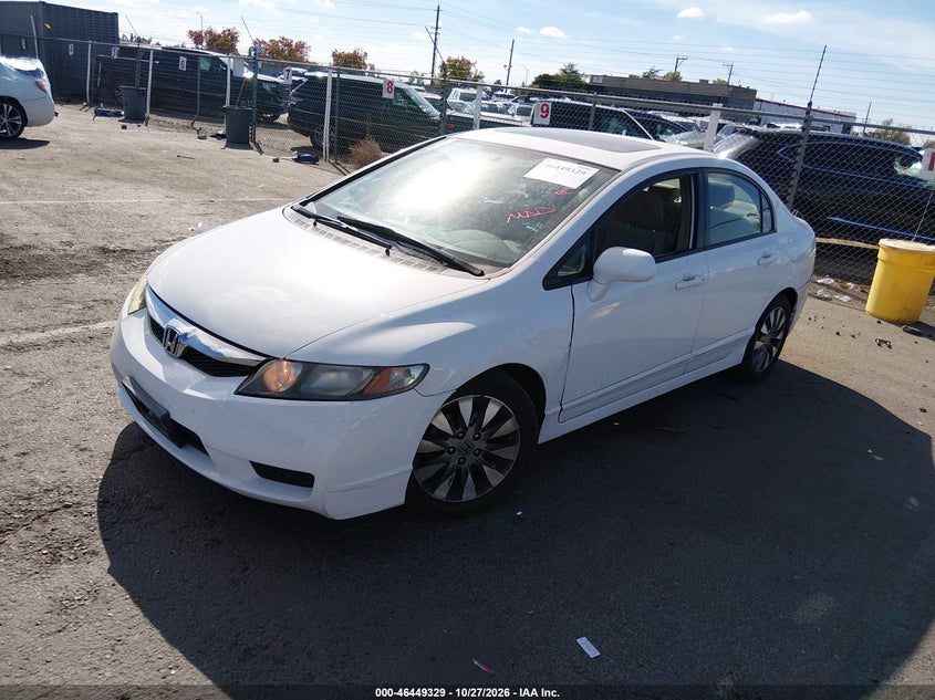 Vin: 2hgfa1f82bh544557, lot: 46949705, honda civic ex 20112
