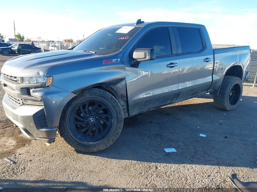 Vin: 3gcuyeed2kg193284, lot: 46949849, chevrolet silverado 1500 rst 20192