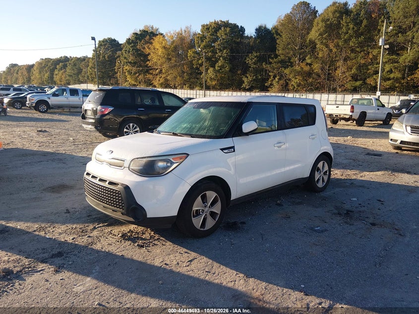 Vin: kndjn2a23f7125088, lot: 46949869, kia soul 20152