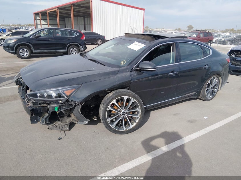 Vin: knalc4j11j5098623, lot: 46949873, kia cadenza technology 20182