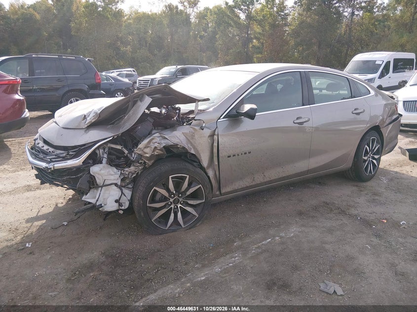 Vin: 1g1zg5st6pf118609, lot: 46950007, chevrolet malibu fwd rs 20232