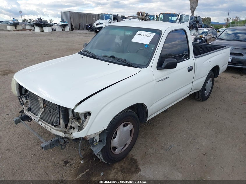 1998 Toyota Tacoma, Front End, IAAI, VIN 4TANL42N7WZ022199 — photo 2