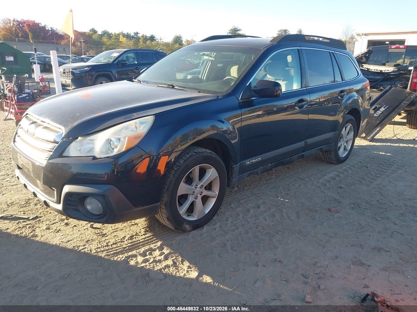 2013 Subaru Outback 2.5I Premium, Звичайний знос, IAAI, VIN 4S4BRBCC4D3226431 — фото 2