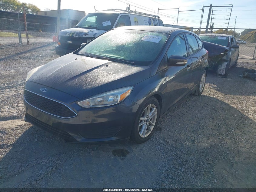 Vin: 1fadp3k28hl241334, lot: 46950295, ford focus se 20172