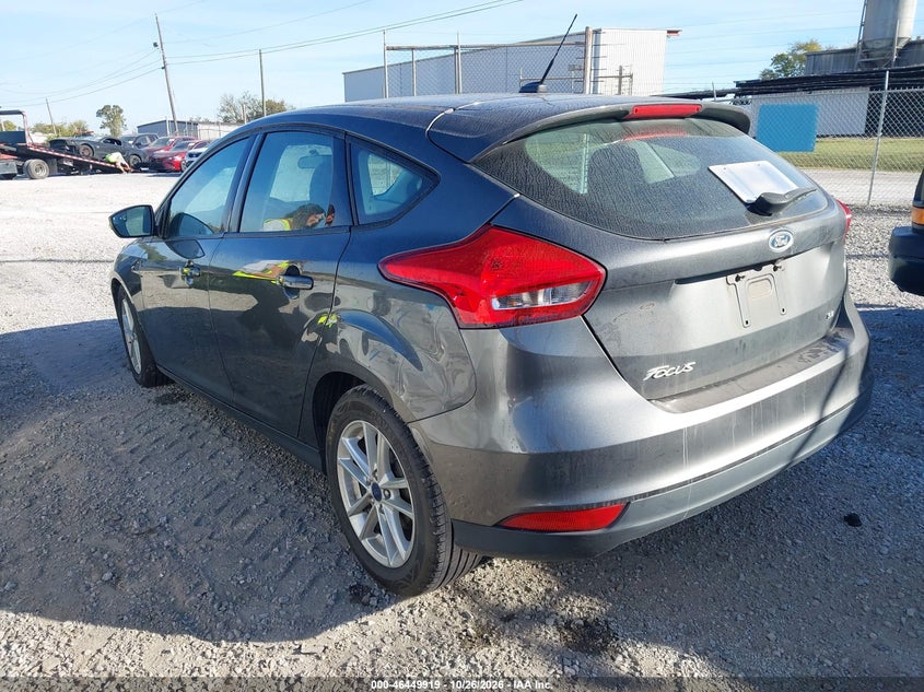 Vin: 1fadp3k28hl241334, lot: 46950295, ford focus se 20173