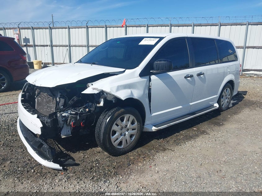 Vin: 2c4rdgbg5kr584046, lot: 46950563, dodge grand caravan se 20192
