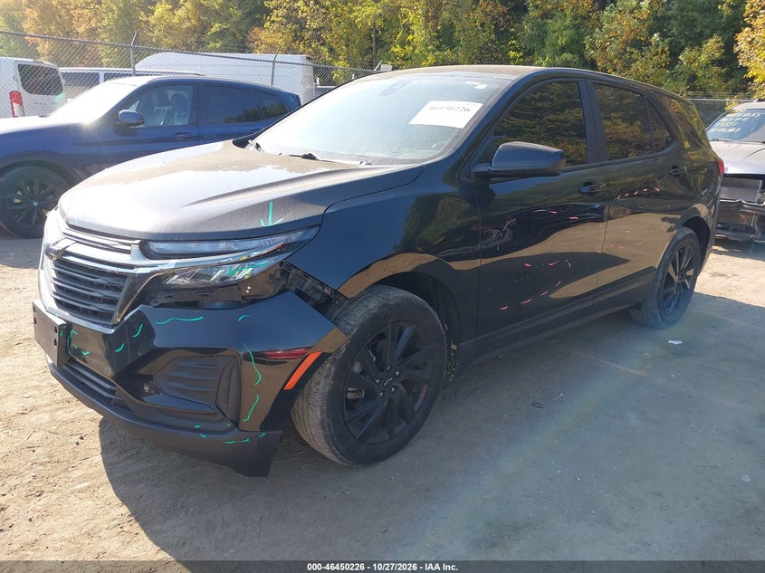 Vin: 3gnaxheg1rl201983, lot: 46950602, chevrolet equinox fwd ls 20242