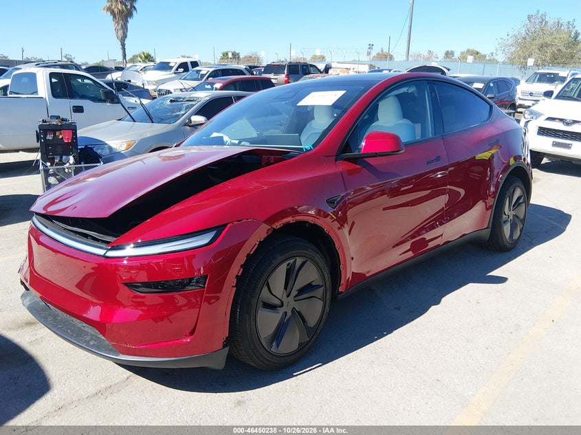 Vin: 7saygdeextf700871, lot: 46950614, tesla model y all-wheel drive/long range launch series/premium all-wheel drive 20262