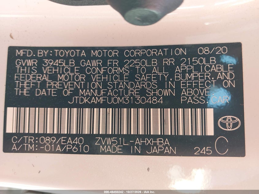 TOYOTA PRIUS - zdjęcie 9