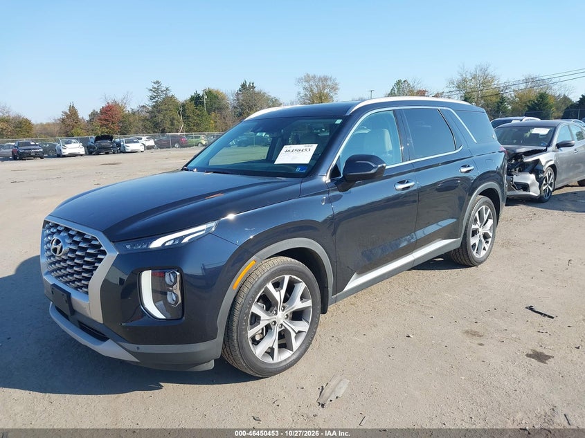 Vin: km8r4dhe8nu439834, lot: 46950829, hyundai palisade sel 20222