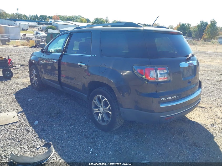 Vin: 1gkkrrkd4ej221982, lot: 46950885, gmc acadia slt-1 20143