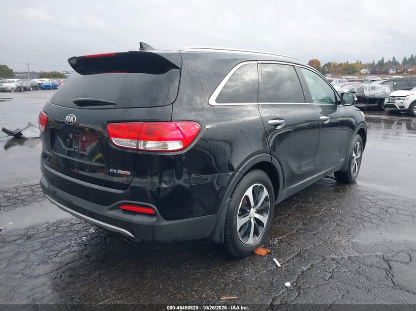 Vin: 5xyphda10gg017035, lot: 46950904, kia sorento 2.0t ex 20164