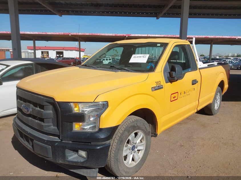 Vin: 1ftmf1cp1hkd54107, lot: 46951158, ford f-150 xl 20172