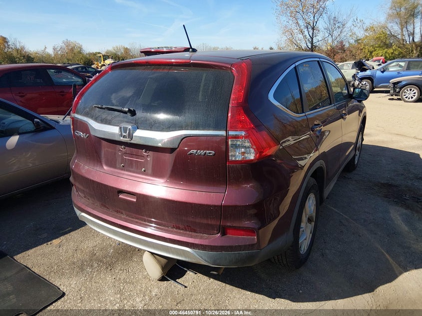Vin: 2hkrm4h56gh687730, lot: 46951167, honda cr-v ex 20164