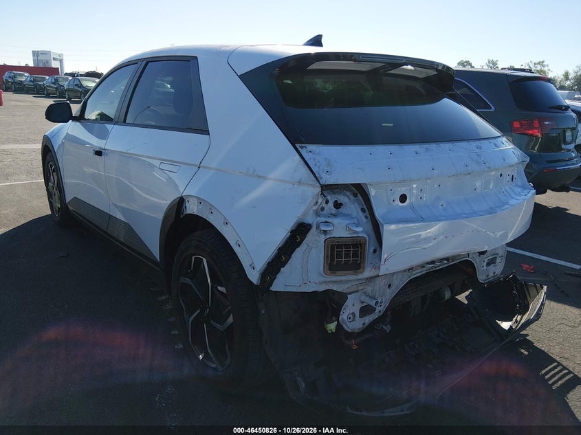 Vin: km8km4ae0nu070334, lot: 46951203, hyundai ioniq 5 se 20223