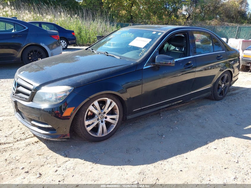Vin: wddgf8bb7br166207, lot: 46951259, mercedes-benz c 300 luxury 4matic/sport 4matic 20112