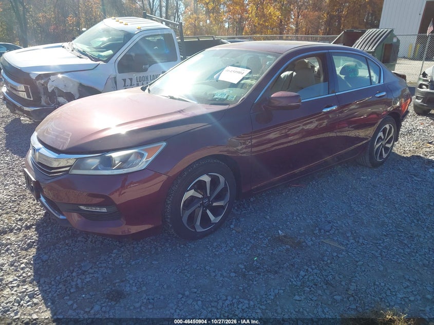 Vin: 1hgcr3f86ha011027, lot: 46951280, honda accord ex-l v6 20172