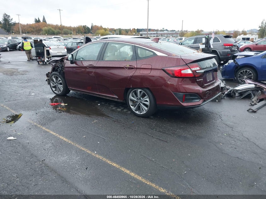 Vin: jhmzc5f38jc002686, lot: 46951341, honda clarity plug-in hybrid touring 20183
