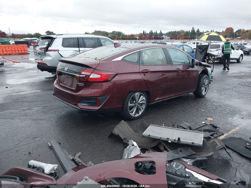 Vin: jhmzc5f38jc002686, lot: 46951341, honda clarity plug-in hybrid touring 20184