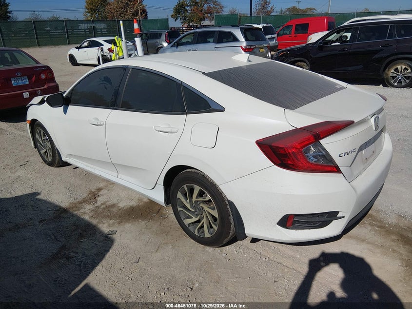 Vin: 19xfc2f70he047632, lot: 46951454, honda civic ex 20173