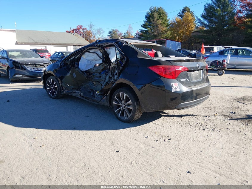 Vin: 2t1burhe4hc843928, lot: 46951597, toyota corolla se 20173