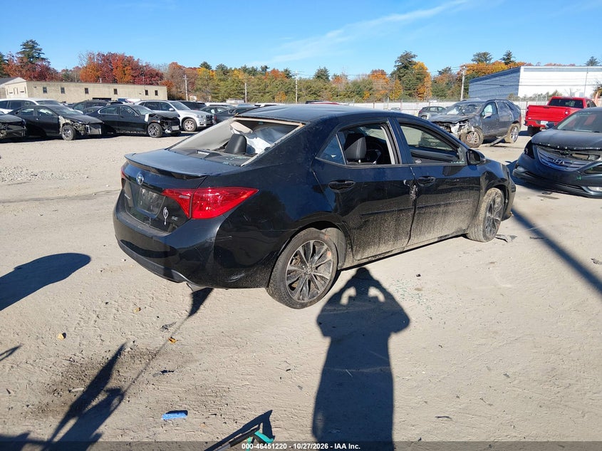 Vin: 2t1burhe4hc843928, lot: 46951597, toyota corolla se 20174