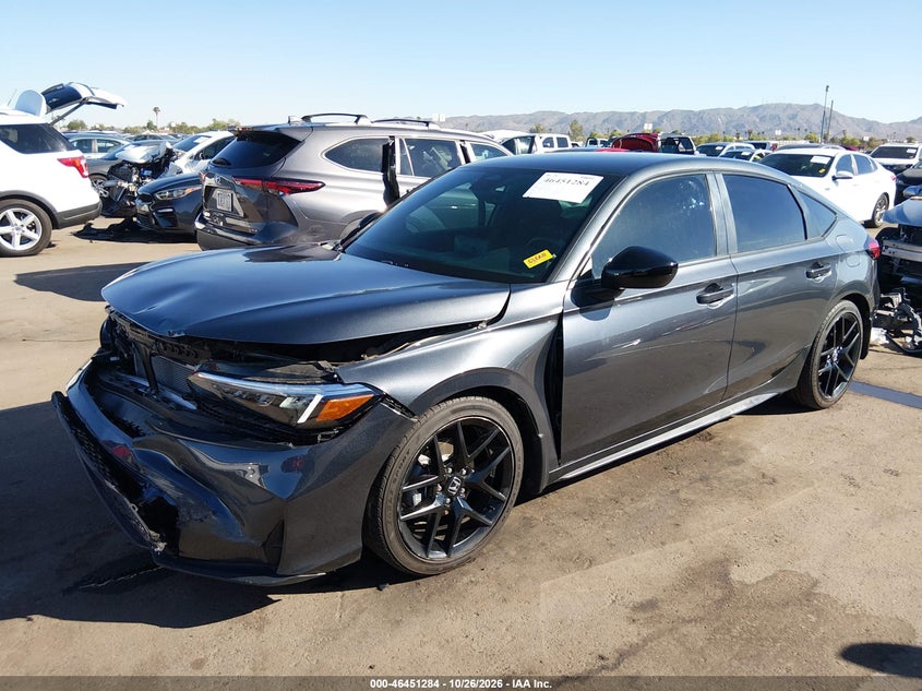 Vin: 19xfl2h81te004447, lot: 46951660, honda civic sport 20262