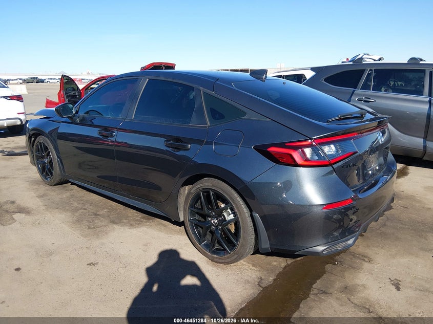 Vin: 19xfl2h81te004447, lot: 46951660, honda civic sport 20263