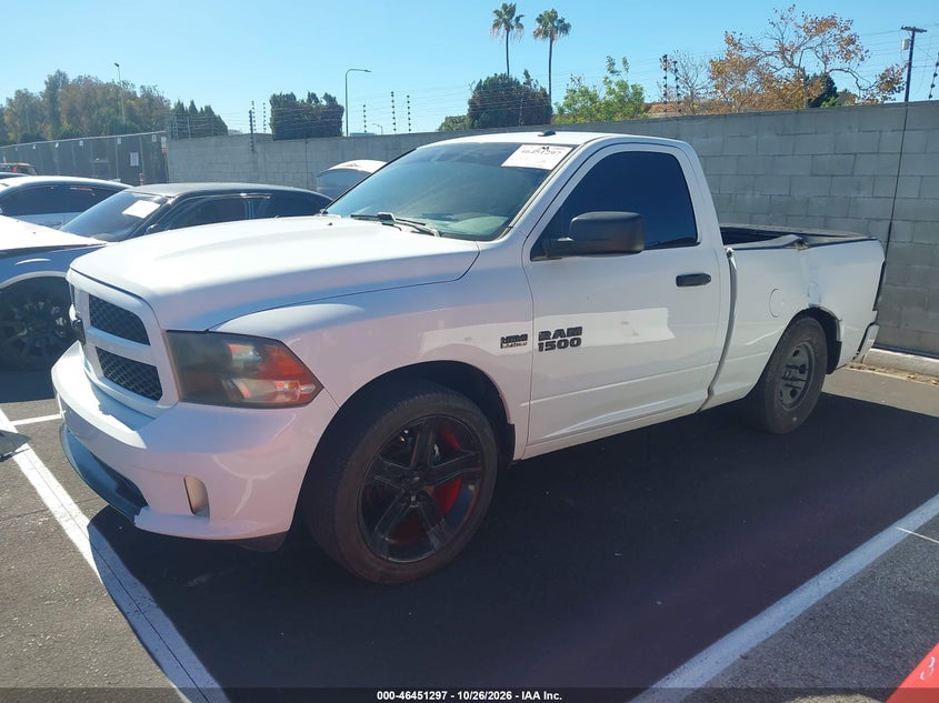 Vin: 3c6jr6at2hg645706, lot: 46951673, ram 1500 express  4x2 6'4 box 20172