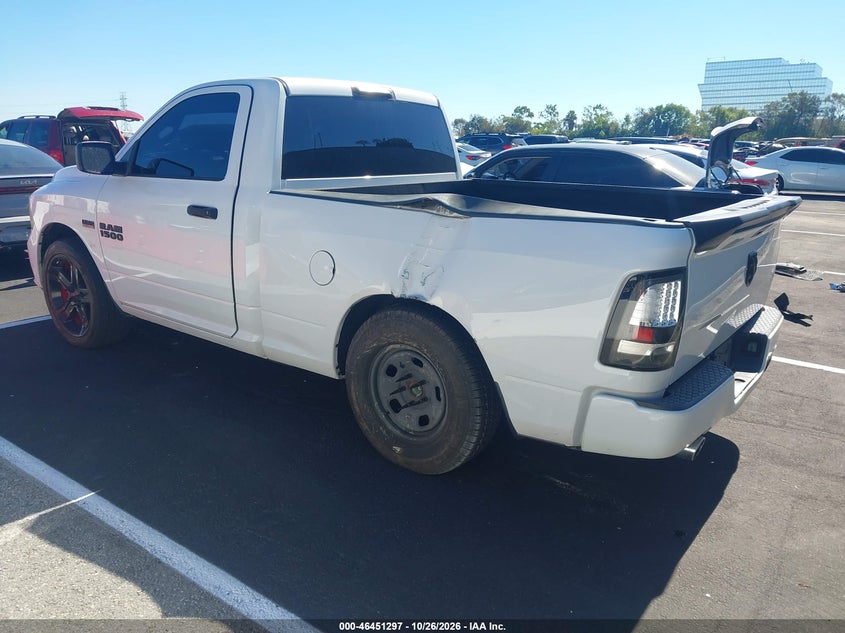 Vin: 3c6jr6at2hg645706, lot: 46951673, ram 1500 express  4x2 6'4 box 20173