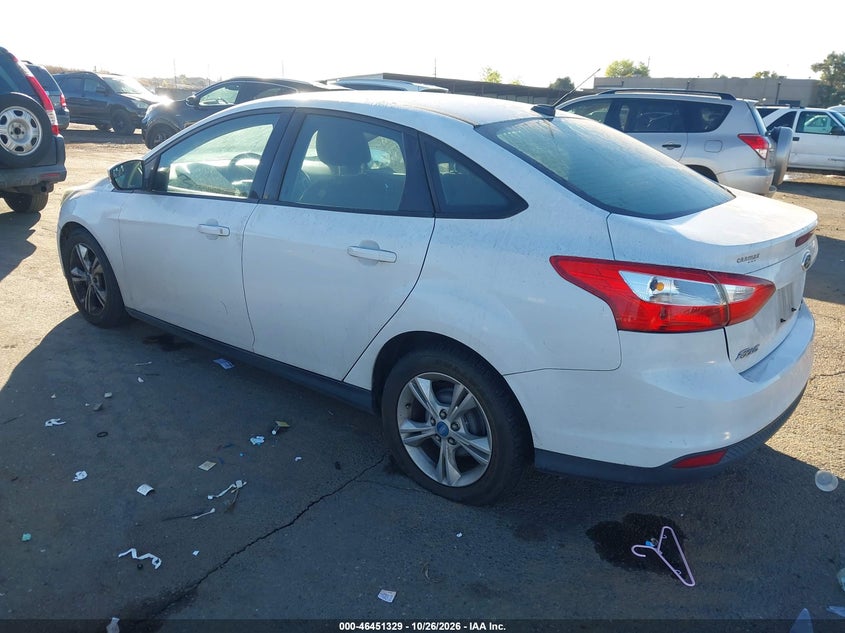 Vin: 1fadp3f26dl272473, lot: 46951705, ford focus se 20133