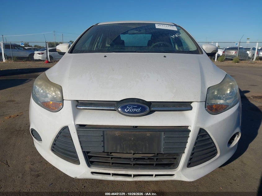 FORD FOCUS 2013 VIN 1FADP3F26DL272473