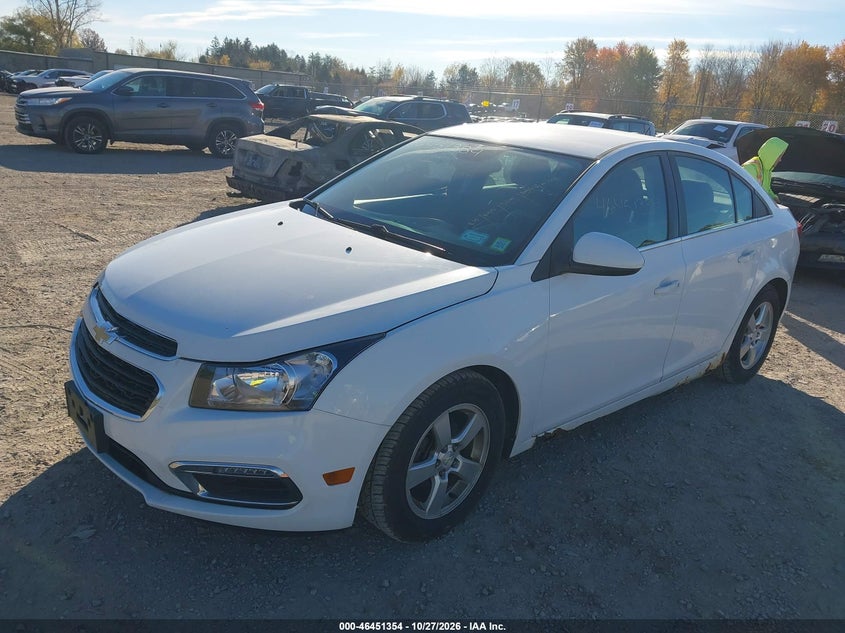 Vin: 1g1pc5sb5f7225248, lot: 46951730, chevrolet cruze 1lt auto 20152
